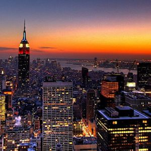 Atardecer en el Empire State Building