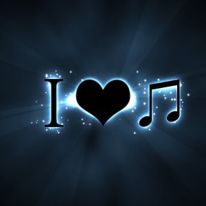 Amo la música fondo