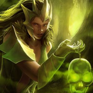 Personaje de Fantasía Mística