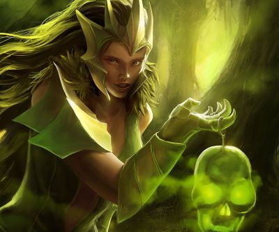 Personaje de Fantasía Mística