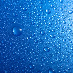 Gotas de agua azules