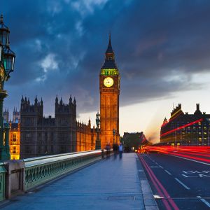 Big Ben al Anochecer