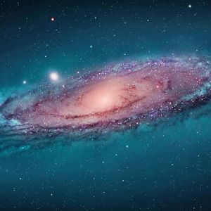 Fondo de la Galaxia de Andrómeda