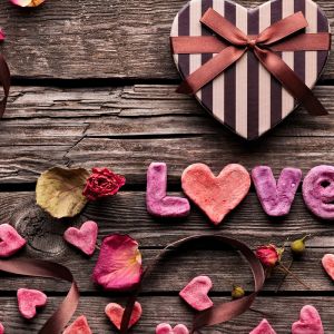 Arreglo Romántico de Corazones