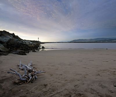 Sereno Atardecer en la Playa