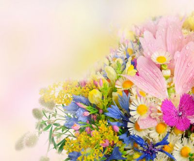 Ramo de Flores Coloridas