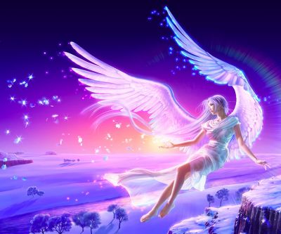 Ángel Fantástico con Alas