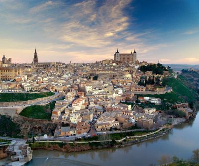 Panorama de Toledo al Atardecer