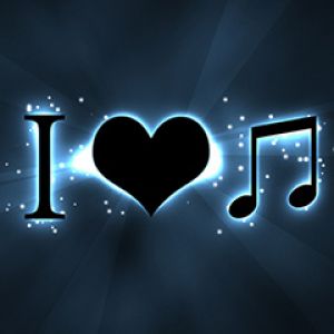 Amo la música fondo