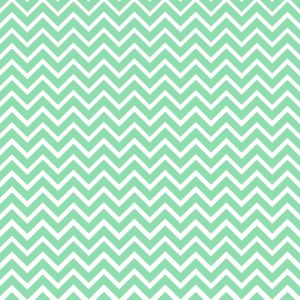 Patrón de Zigzag Verde Menta
