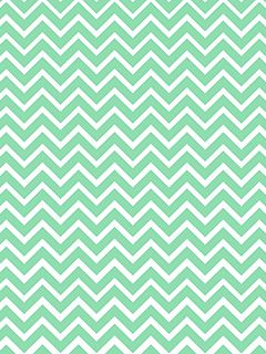 Patrón Chevron Verde Menta