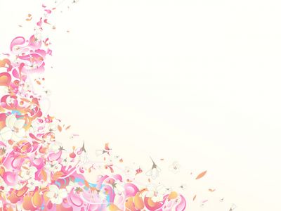 Diseño Floral Abstracto Colorido