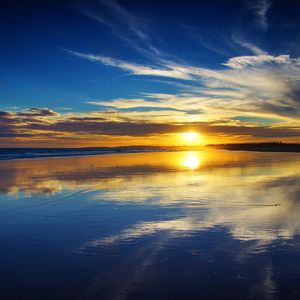 Impresionante Reflejo del Atardecer
