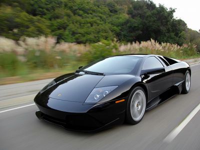 Lamborghini Murcielago en movimiento