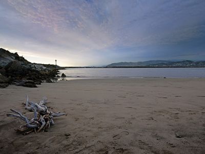 Sereno Atardecer en la Playa