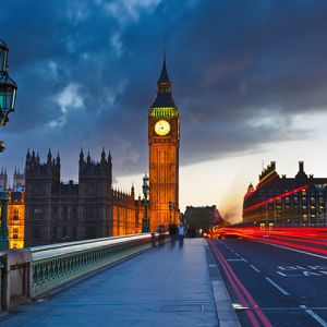 Big Ben al Anochecer