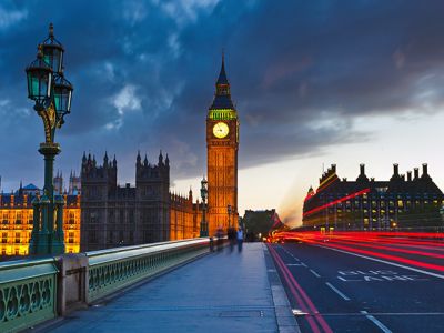 Big Ben al Anochecer