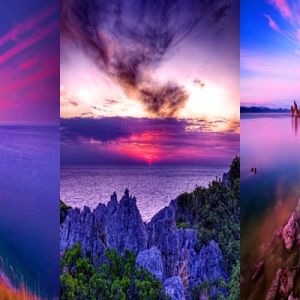 Impresionantes Paisajes al Atardecer