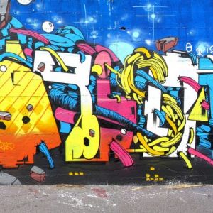 Arte Graffiti Vibrante