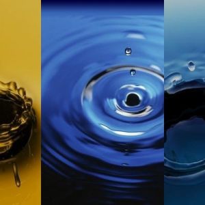 Arte de Salpicaduras de Agua