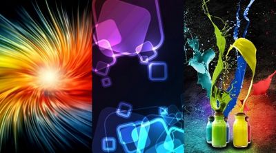 Patrones Abstractos Vibrantes