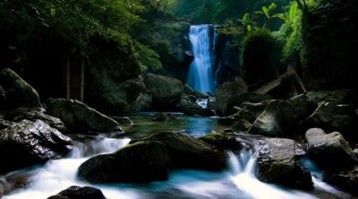 Cascada Serena en la Naturaleza