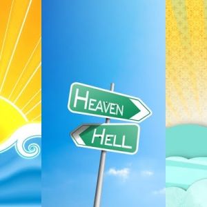 Concepto de Cielo y Infierno