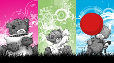 Ilustraciones de Osos Lindos
