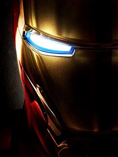 Primer Plano de Iron Man