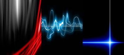Diseño Abstracto de Olas de Sonido