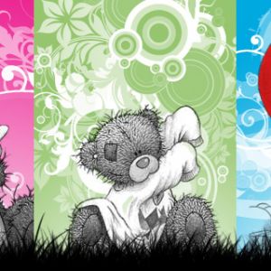 Ilustraciones de Osos Lindos