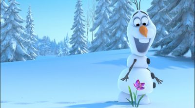 Olaf en el país invernal