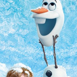 Personajes de Frozen Olaf y Anna