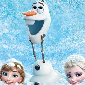 Personajes de Frozen - Olaf, Anna, Elsa