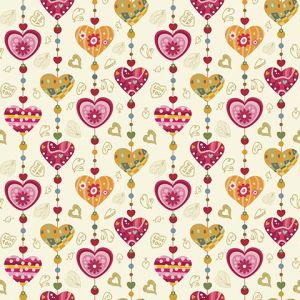 Patrones de Corazones Coloridos