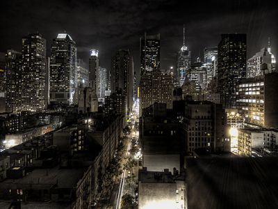 Horizonte Nocturno de Nueva York