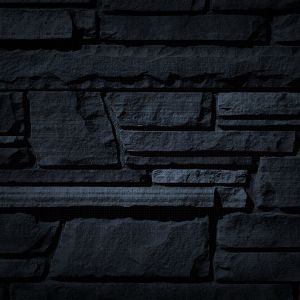 Textura de Pared de Piedra Oscura