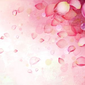 Fondo Abstracto de Pétalos Rosados