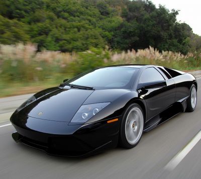 Lamborghini Murcielago en Movimiento