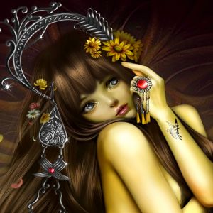 Chica de Fantasía Encantadora