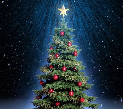 Árbol de Navidad con Estrella