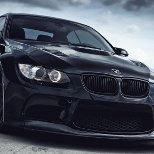 Coche Deportivo Negro BMW M3