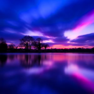 Reflejo Sereno del Atardecer