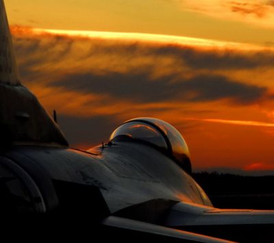 Caza al Atardecer
