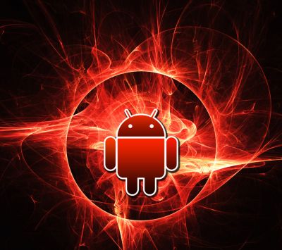 Arte Abstracto del Logo Android