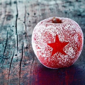 Manzana Helada con Estrella