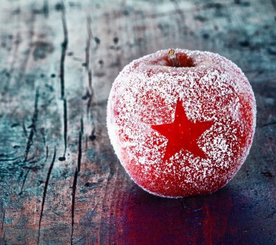 Manzana Helada con Estrella