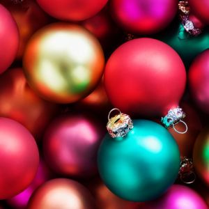Adornos Navideños Coloridos