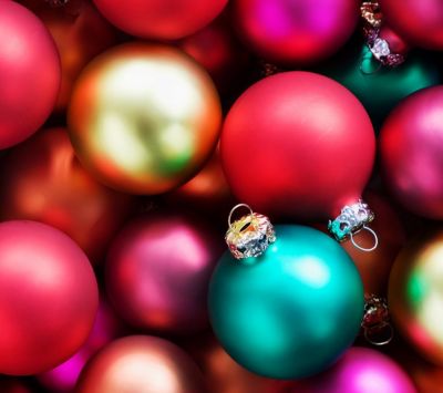 Adornos Navideños Coloridos