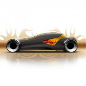 Diseño de Coche de Carreras Elegante